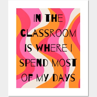 Teacher Graphic Tee Posters and Art